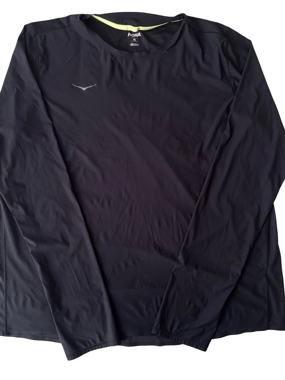 HOKA Women’s Black Airolite Long Sleeve 2.0 Running Shirt Size XL